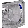 Bricologht DOT NEW 7x6" GLASS LED Headlight Hi/Lo Beam 120W