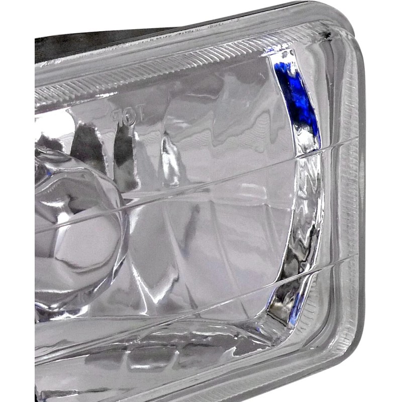 Bricologht DOT NEW 7x6" GLASS LED Headlight Hi/Lo Beam 120W