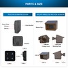 Driveway Alarm System- 800 Meters Long Transmission Range- 3 Adjustable