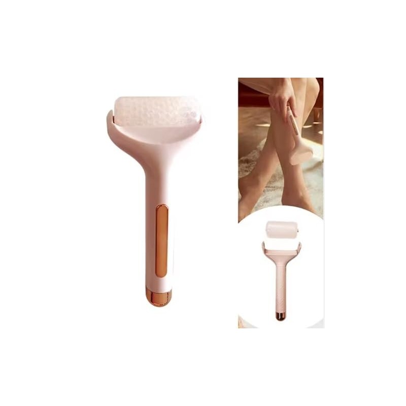 Ice Roller, Rodillo de Hielo para Masaje Facial, Cuello y