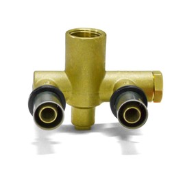 Sanpro Press Fitting Double Wall Bracket U-Shaped Size 16 x 2 Thread 1/2 Inch