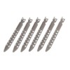 TOAKS Titanium Tent Pegs Ultralight Outdoor Camping V-shaped Fixed Tent