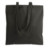 Generico Artexia Women's Cotton Shopping Bag Canvas Tote Bag, black