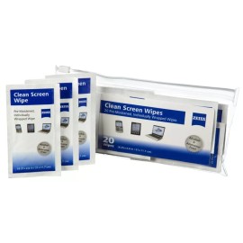 Zeiss LCD Clean Screen Wipes, 20 count