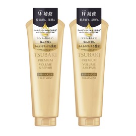 TSUBAKI Premium Repair Treatment, Damage Repair, 6.3 oz (180 g) x 2 Packs