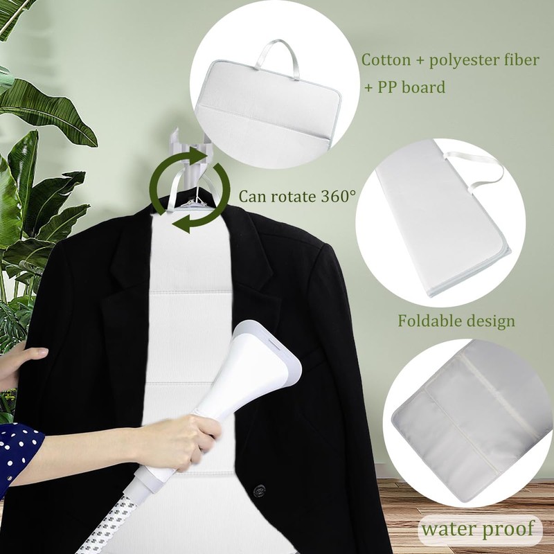 Steamer Board for Clothes (4 Folding) 26" 16" Hanging Ironing