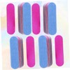 Mikinona 300pcs Mini Nail File Double-sided Sanding Block Nail Buffer