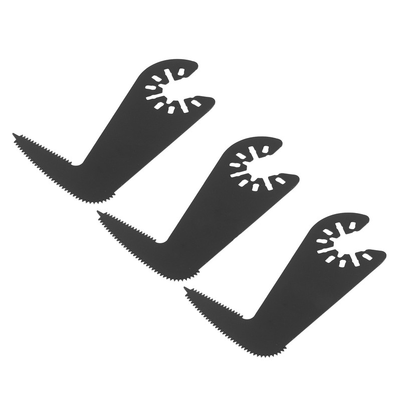 10Pcs Oscillating Saw Blade Sickle Shape High Speed Steel Multitool