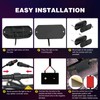 Nilight RGB LED Rock Lights Kit 4 PCS 18LED Wide
