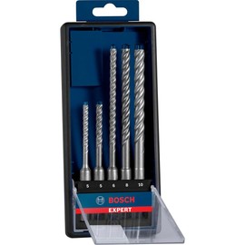 Bosch Expert 2608900197 Drill Bit Set for SDS Plus 7X 5 6 6 8 10 mm 5-Piece Hammer Drill Bit Set