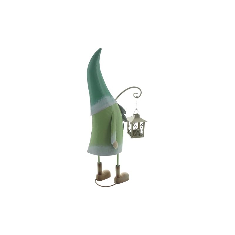 FRANK FLECHTWAREN Gnome Lantern, Metal, Dimensions: Height 51 cm, Lantern