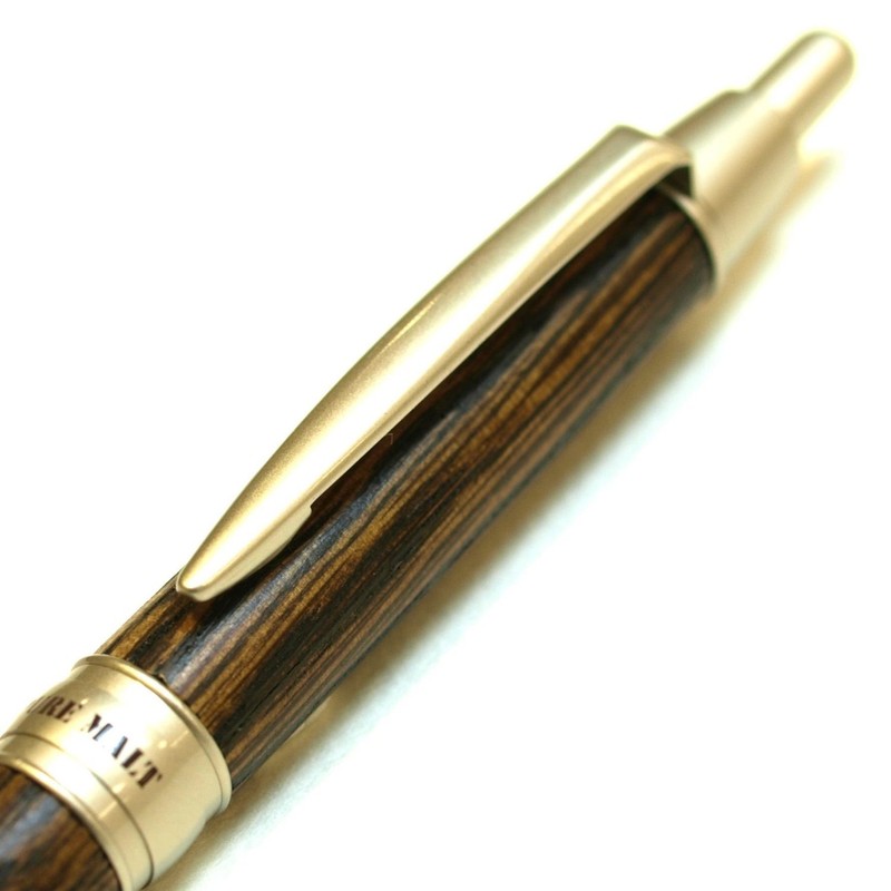 三菱鉛筆 油性ボールペン ピュアモルト 0.7 SS1025.22 ダークブラウン