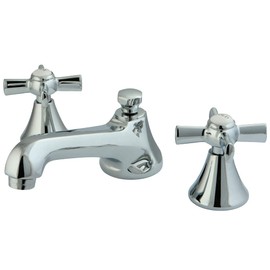 KINGSTON BRASS KS4471ZX Millennium Widespread Lavatory Faucet with Brass Pop-Up, Polished Chrome