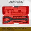 YuYBrightmi 15 Pack Adjustable Cylinder Spanner Wrench Set with Pins