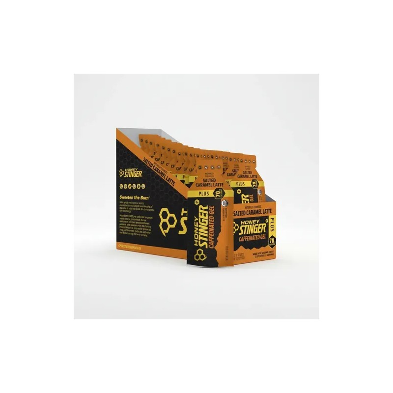 Honey Stinger Gel De Energía Con Cafeina 12 Pack Latte