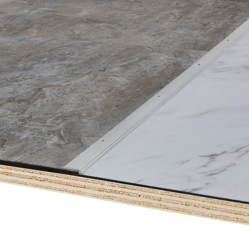 M-D Building Products 78030 36 in. Silver Aluminum Tile Edging