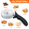 Bigsunny Pizza Cutter Wheel, Dia. 4 Inches Stainless Steel Razor