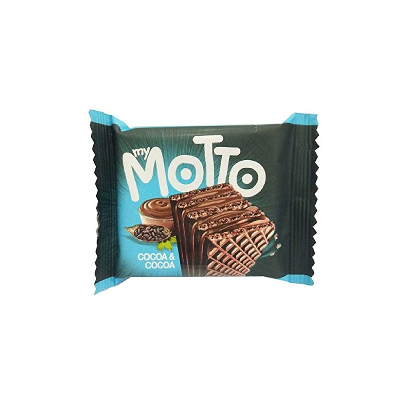 My Motto Wafer 34g x 12 Packs (Cocoa Cocoa)