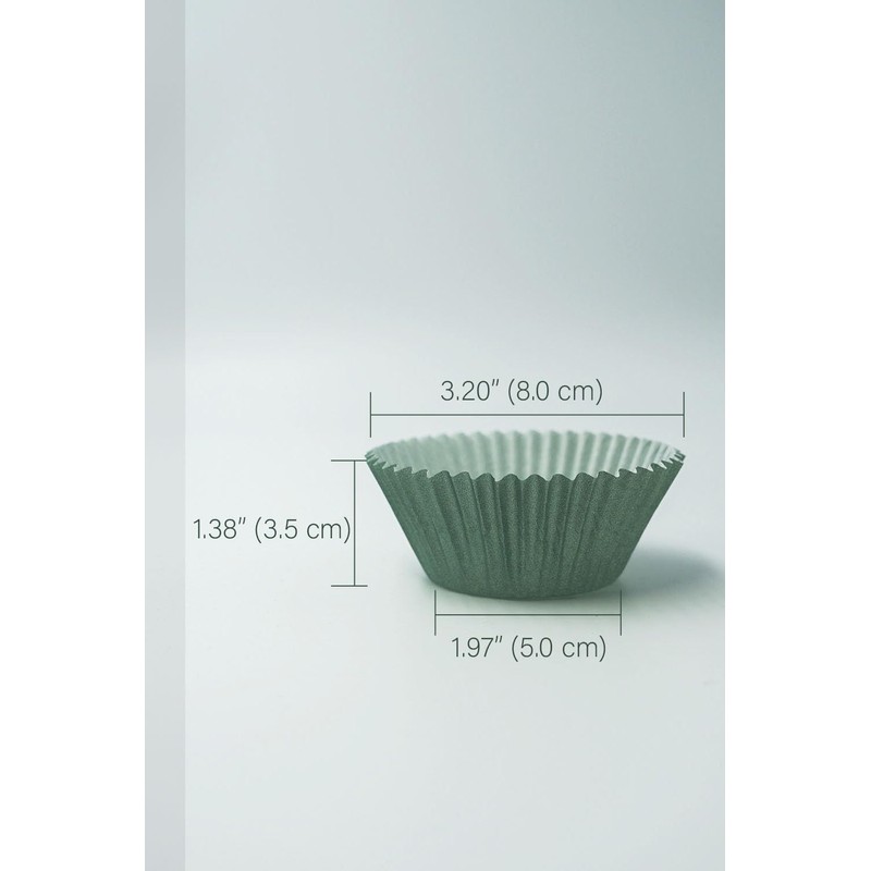 Bake Choice Cupcake Liner 200 Pcs Parchment Paper Muffin Liners,