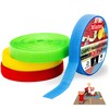 XFasten Carpet Marker Strips for Classroom, 100 Feet (4 Rolls)
