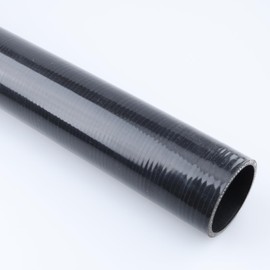 AC PERFORMANCE ID 2.25" x 3.3 FT Length Silicone Radiator Coolant Hose 3-Ply Black