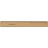 Rumold FL230 30 Wooden Rulers, Natural Wood