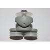 2 x Twin Spare Shower Door Rollers/Runners/Wheels 19mm grooved Wheel