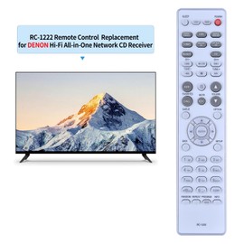 GOUYESHO RC-1222 Remote Control for Denon Hi-Fi All-in-One Network CD Receiver RCD-N10