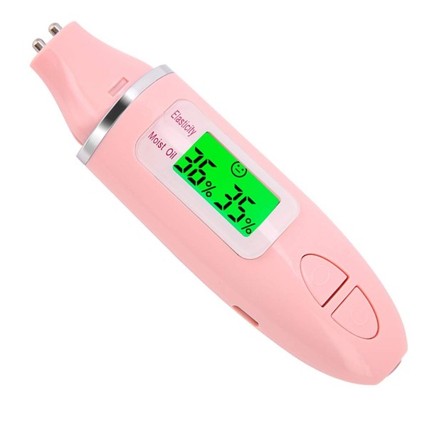 Tiiyee Portable Facial Moisture Tester, Digital Skin Analyzer Machine Precision
