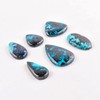 A+ Chrysocolla with Azurite Gemstone Cabochon, Multi Shape Stones, Chakra