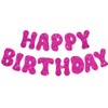 Glitter Happy Birthday Banner Prestrung - 10 Feet | Happy