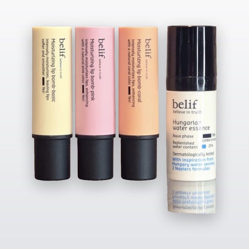 Belif Hydrating Lip Balm Moisturizing 3g 3 colors to choose