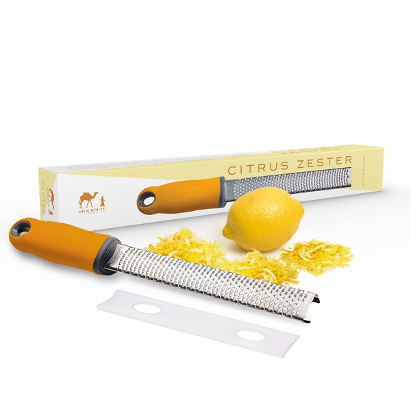 Silk Route Pro Zester – Razor-Sharp Fine Stainless Steel Blade