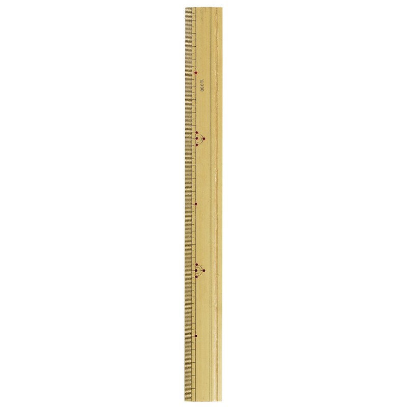 クツワ STAD 定規 竹尺 30cm TS001