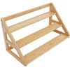 Rasydyn Bamboo Spice Rack: Large Spice Shelf for Kitchen Countertop