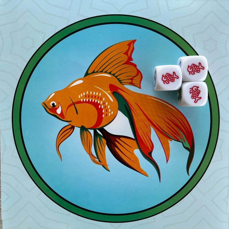 LHT Gourd Fish Shrimp Crab Dice Crown Anchor Game Chuck