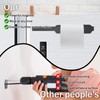 Magnetic Black Kitchen Roll Holder, Carbon Steel Kitchen Roll Holder,