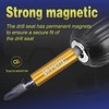 2PCS Strong Magnetic Extension Socket Drill Bit Holder 1/4" Hex