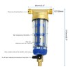 Water Filter, Reusable, Spin-Down Sediment Water Filter with Male Thread,