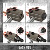 DNA MOTORING 3/16 in SAE Brake Line Double Flaring Tool,