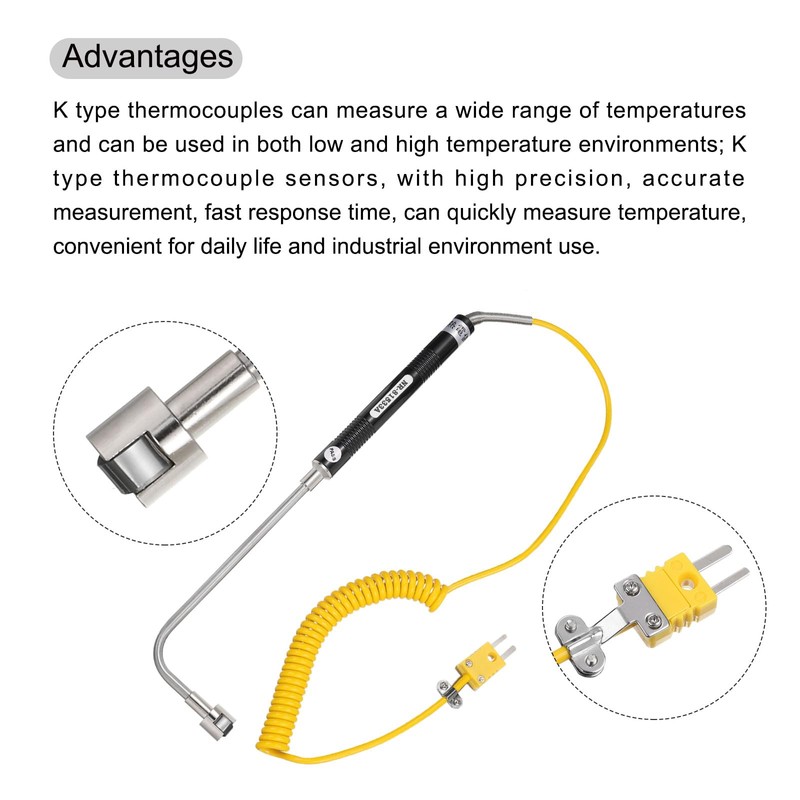 QUARKZMAN Digital Thermocouple Thermometer K-type Temperature Meter (-50 to 1300