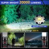 Esgofo High Power Rechargeable Flashlight LED High Lumens, Super Bright