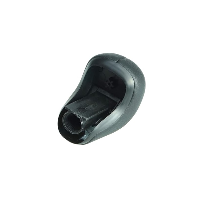 Gear Knob 5 Gears in Black Compatible with Hyundai Creta