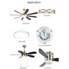 LED Ceiling Fan Light Retrofit Kit, 4 Inch, Ceiling Light