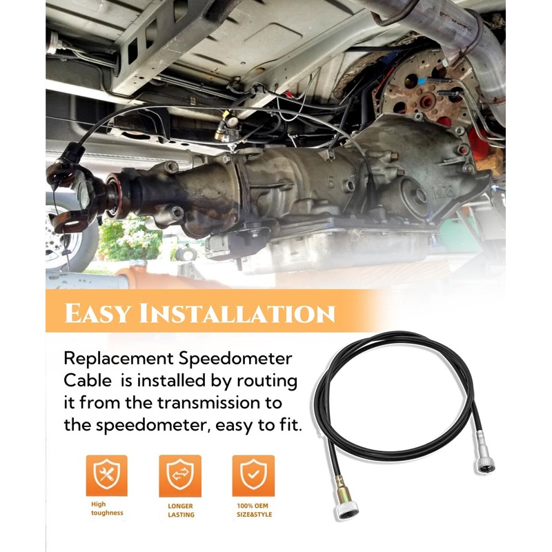 7641443183 Transmission Speedometer Cable Fits for 55 56 57 Chevy