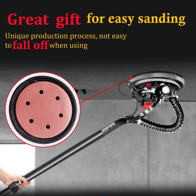 Mimhooy 225mm Sanding Disc Hook and Loop 60 Grit Sandpaper