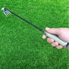Michear Weed Pulling Tool Weed Puller Hand Long Wooden Handled