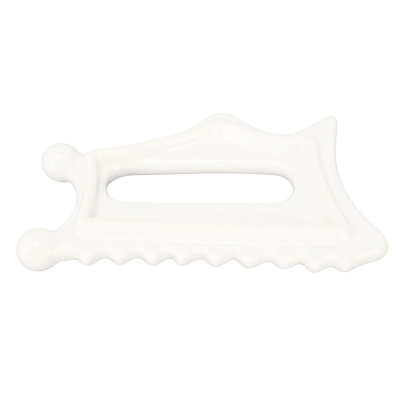 Facial Gua Sha Tool Men Women Ceramic Lymphatic Drainage Trigger