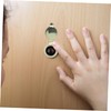 WHAMVOX 5sets Peep Hole Covers for Door Apartment Essentials Peephole