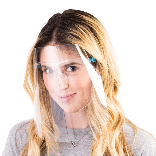 ArtToFrames SH-G-CLEAR-2-2 Clear This is a face Shield, 2 Pack,